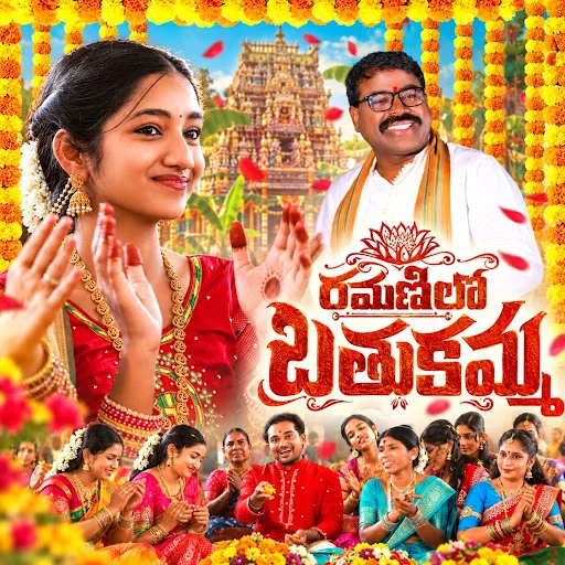 Ramanilo Bathukamma by Nalgonda Gaddar  Narsanna lyrics cover